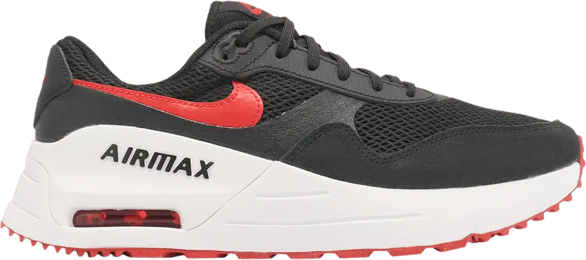 Nike Air Max SYSTM &#039;Black University Red&#039;