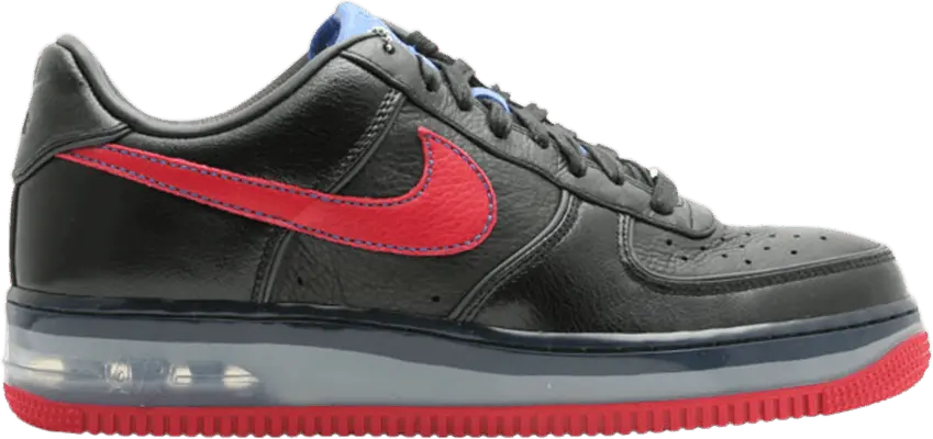  Nike Air Force 1 Low Supreme Max Air &#039;07 Black Red