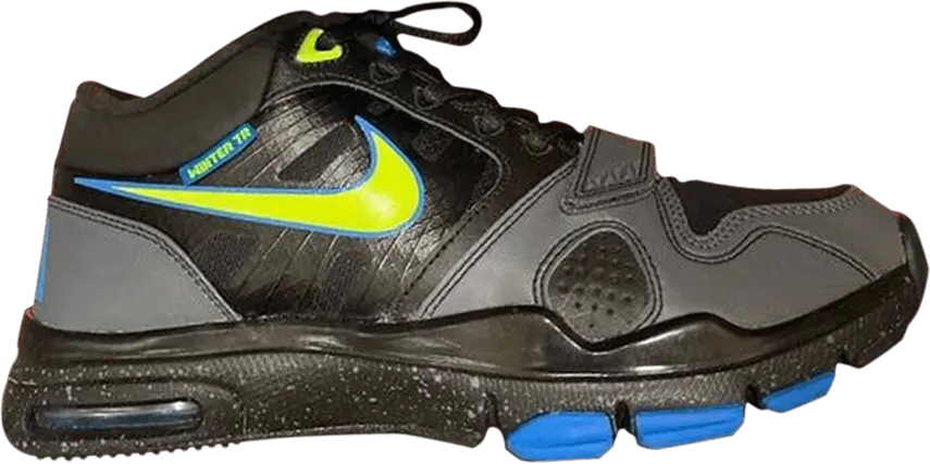  Nike Trainer 1.2 Mid &#039;Black Neon Blue&#039;