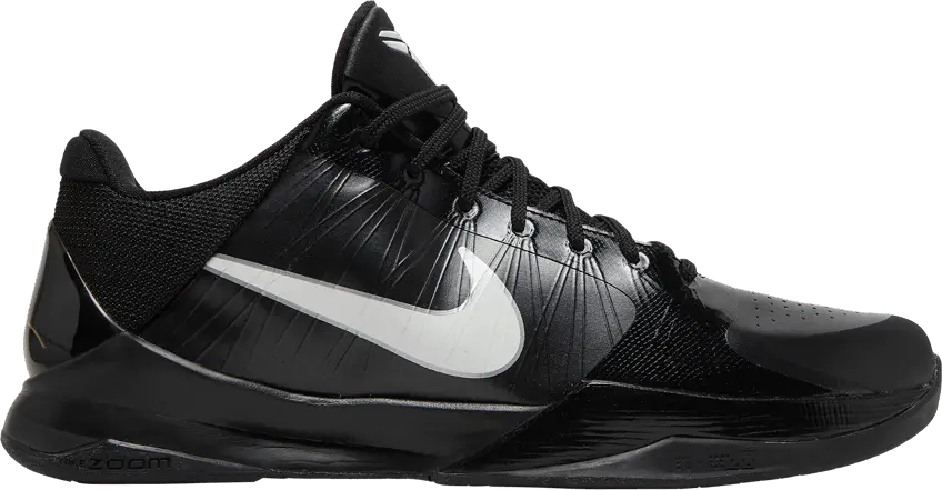 Nike Zoom Kobe 5 TB &#039;Black White&#039;