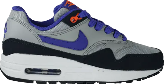  Nike Air Max 1 GS &#039;Grey Persian Violet&#039;