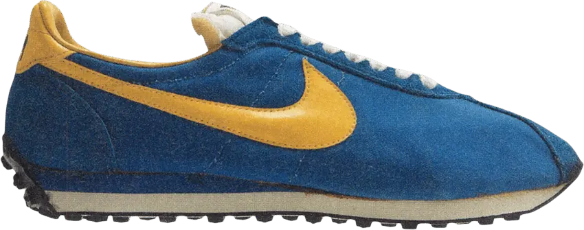  Nike Waffle Trainer Canvas &#039;Blue Yellow&#039; 1977