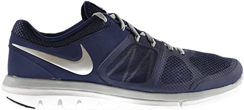 Nike Flex 2014 Run &#039;Midnight Navy Silver&#039;