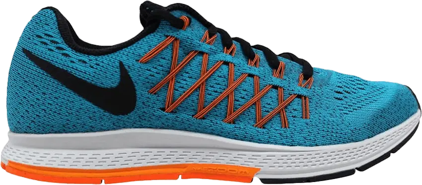  Nike Air Zoom Pegasus 32 Blue Lagoon/Black-Bright Citrus-Total Orange