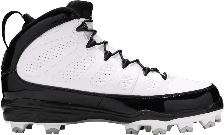  Jordan 9 Retro MCS Cleat RE2PECT White Black