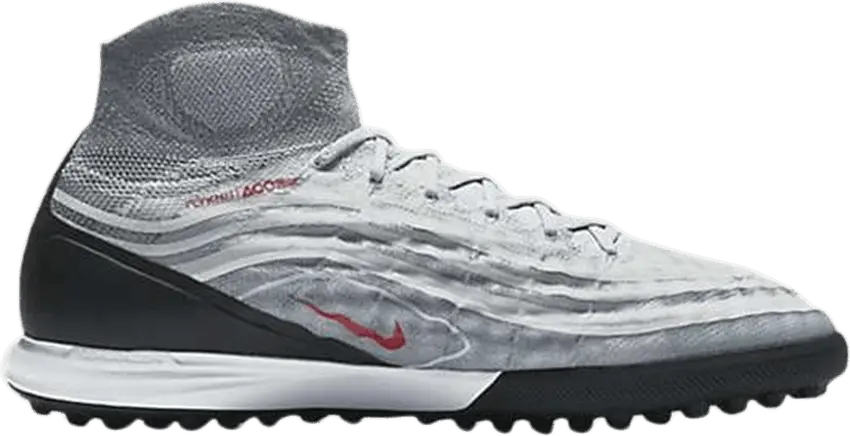  Nike MagistaX Proximo 2 Turf &#039;Cool Grey Varsity Red&#039;