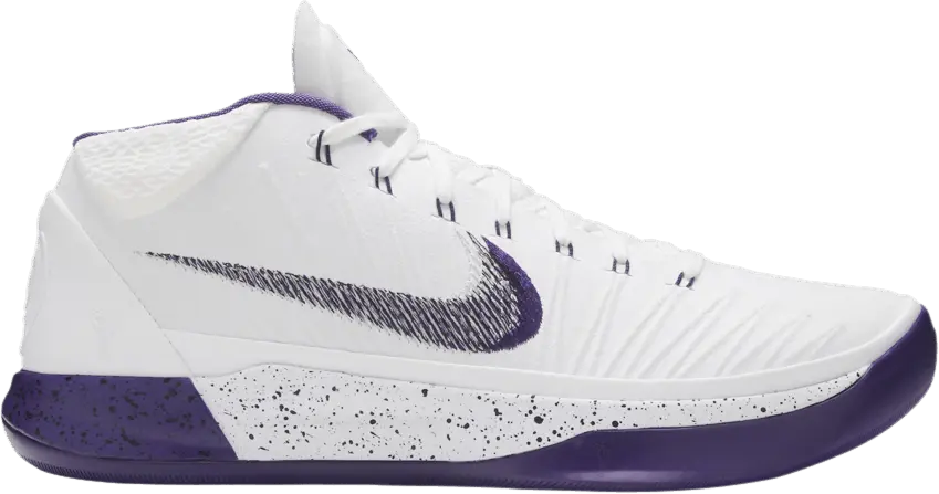  Nike Kobe A.D. Mid Baseline White Court Purple