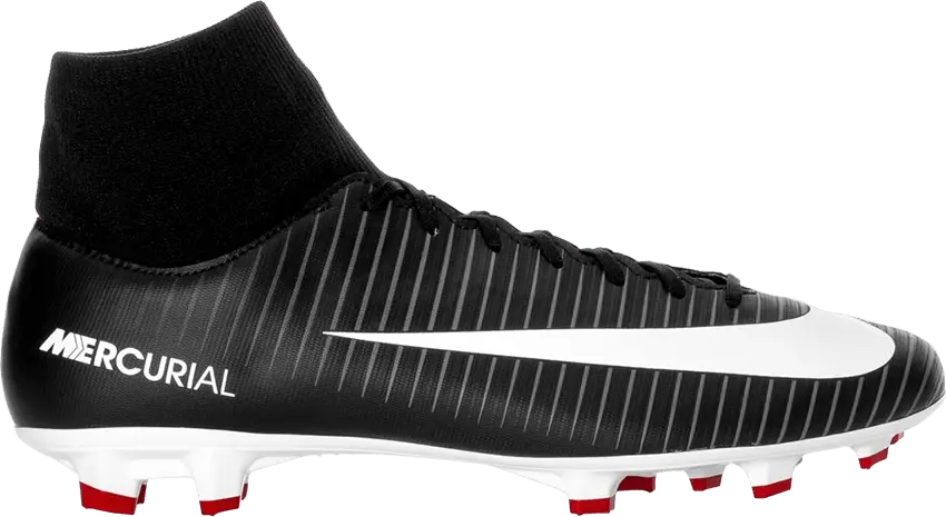  Nike Mercurial Victory 6 DF FG &#039;Black Dark Grey&#039;