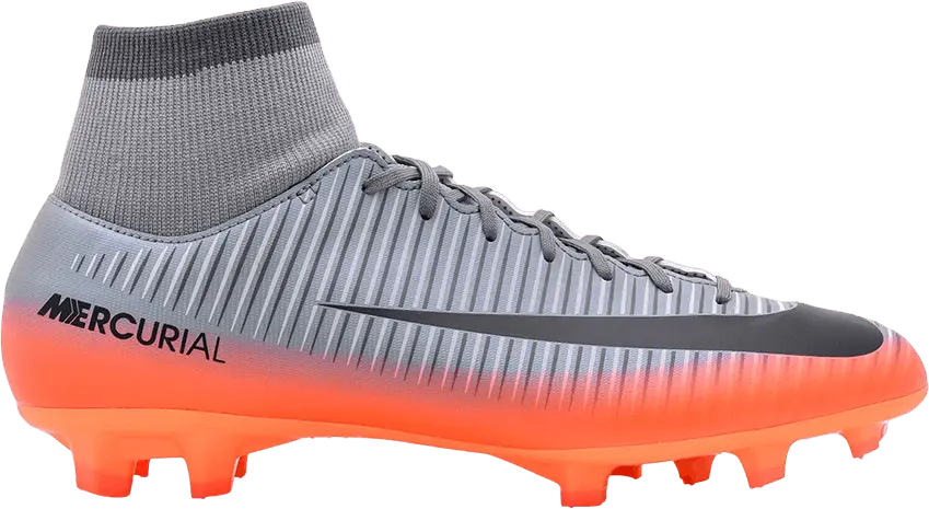  Nike CR7 x Mercurial Victory 6 DF FG   &#039;Grey Metallic Hematite&#039;