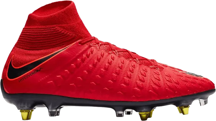  Nike Hypervenom Phantom 3 DF SG Pro &#039;University Red&#039;