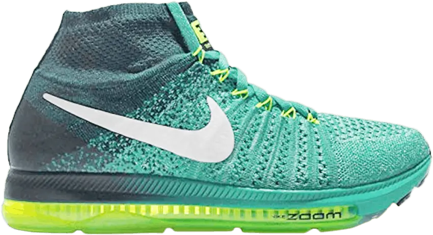  Nike Wmns Zoom All Out Flyknit &#039;Clear Jade&#039;
