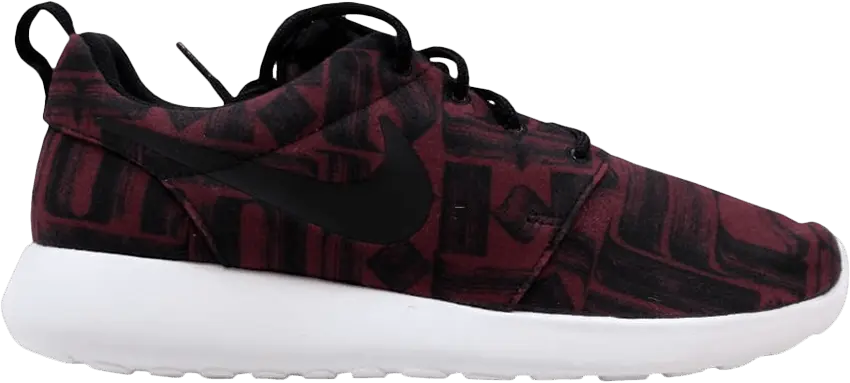  Nike Wmns Roshe One Print &#039;Night Maroon&#039;