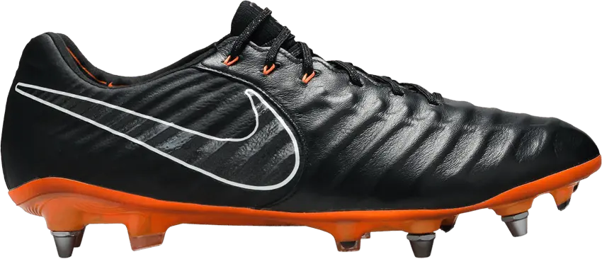  Nike Tiempo Legend 7 Elite SG Pro &#039;Black Total Orange&#039;