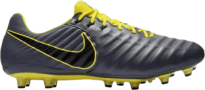  Nike Tiempo Legend 7 Elite AG Pro &#039;Grey Opti Yellow&#039;