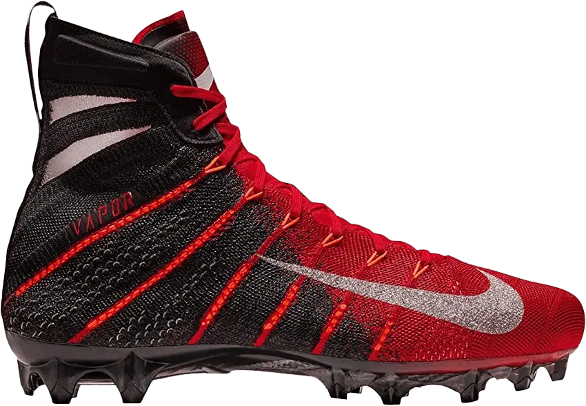  Nike Vapor Untouchable 3 Flyknit Elite &#039;Black Red&#039;