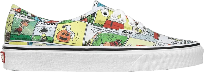  Vans Authentic Peanuts Comics