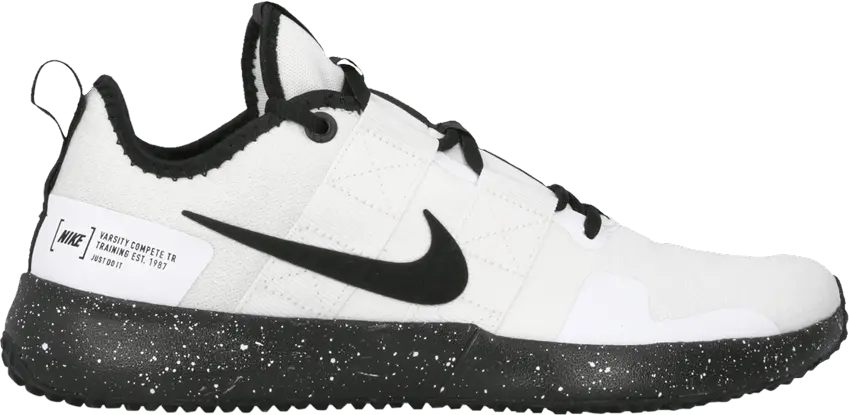  Nike Varsity Compete TR 2 &#039;White Black&#039;