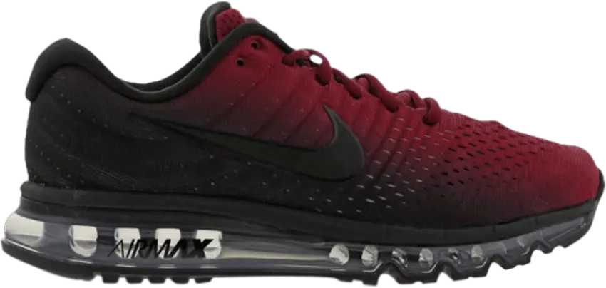  Nike Air Max 2017 &#039;Black Team Red&#039;