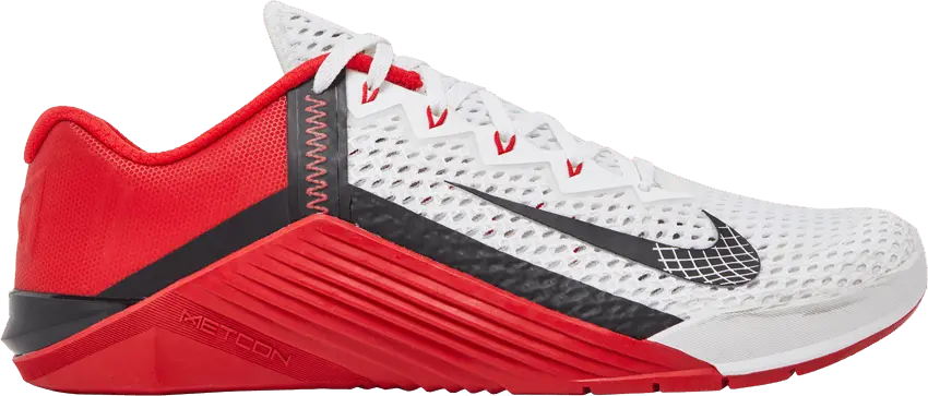  Nike Metcon 6 &#039;White University Red&#039;