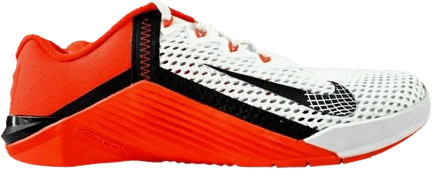  Nike Metcon 6 &#039;White Team Orange&#039;