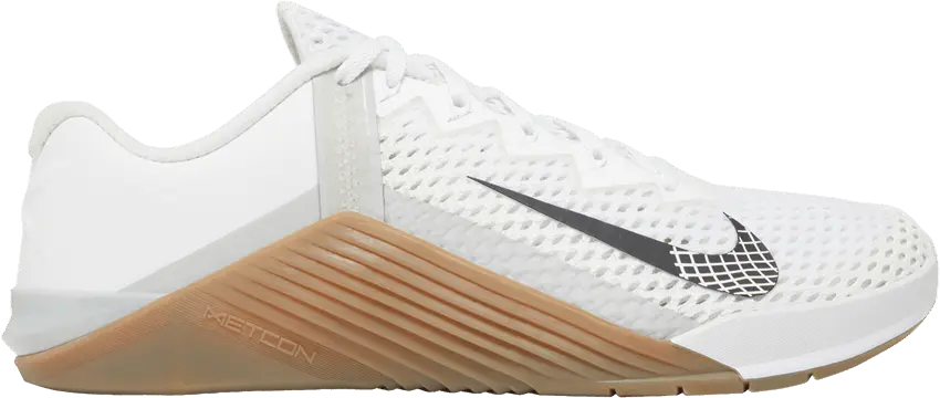 Nike Metcon 6 &#039;White Gum Dark Brown&#039;
