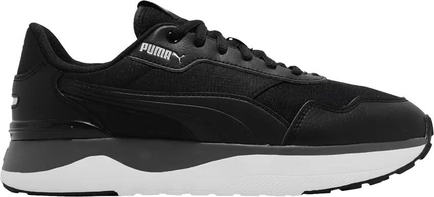  Puma Wmns R78 Voyage &#039;Black Silver&#039;