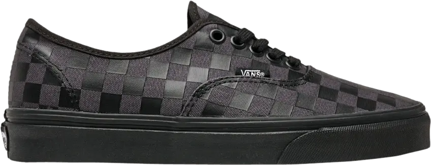  Vans Authentic &#039;High Density Black Checkerboard&#039;