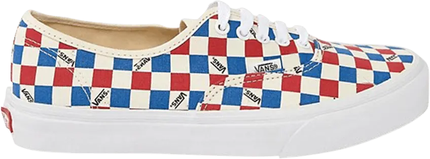  Vans Authentic &#039;BMX Checkerboard - Blue Red&#039;