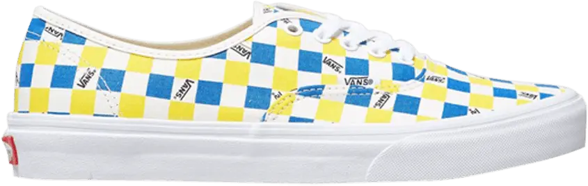  Vans Authentic &#039;BMX Checkerboard - Blue Lemon&#039;