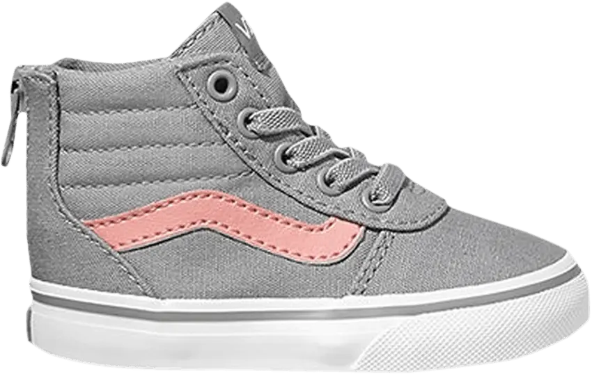  Vans Ward High Zip Z Toddler &#039;Wild Dove Blossom&#039;