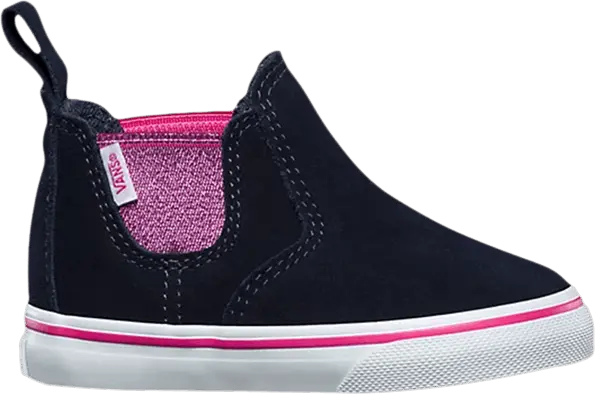  Vans Classic Slip-On Mid Toddler &#039;Shiny Gore - Parisian Night&#039;