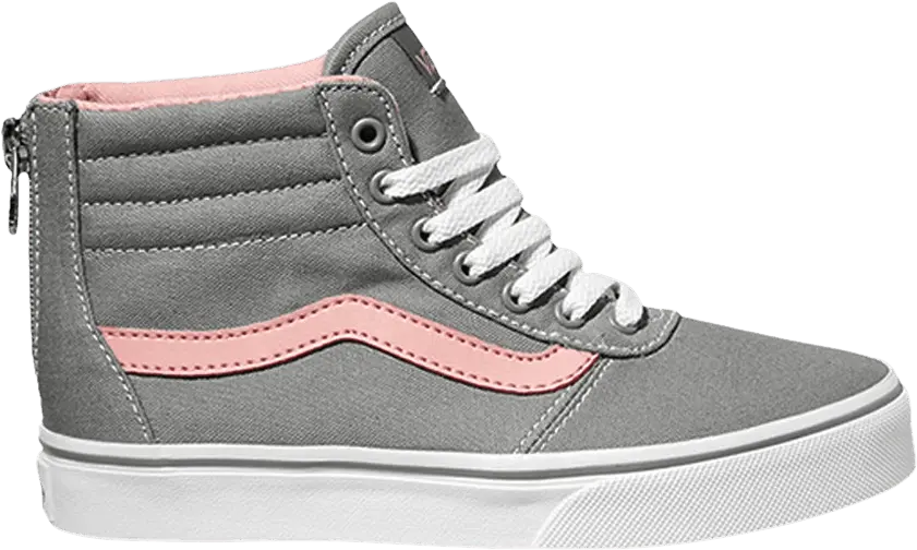  Vans Ward High Zip Kids &#039;Wild Dove Blossom&#039;