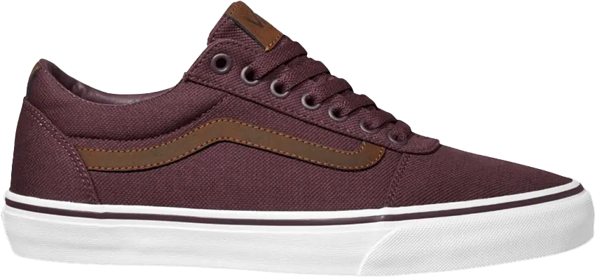  Vans Ward Deluxe &#039;Elevated T&amp;L - Raisin&#039;