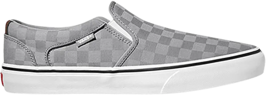  Vans Asher Deluxe &#039;Check Jacquard - Alloy&#039;