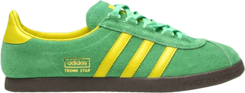 Adidas Trimm Star &#039;Green Zest Vivid Yellow&#039;