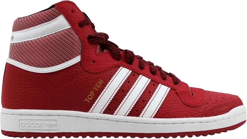  Adidas Top Ten Hi &#039;Power Red&#039;