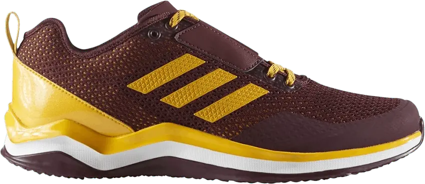  Adidas Speed Trainer 3.0 &#039;Gold Maroon&#039;