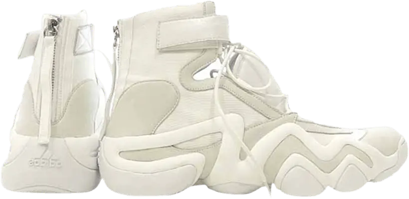  Adidas Yohji Yamamoto x Wmns Strap Bball Mid &#039;Triple White&#039;