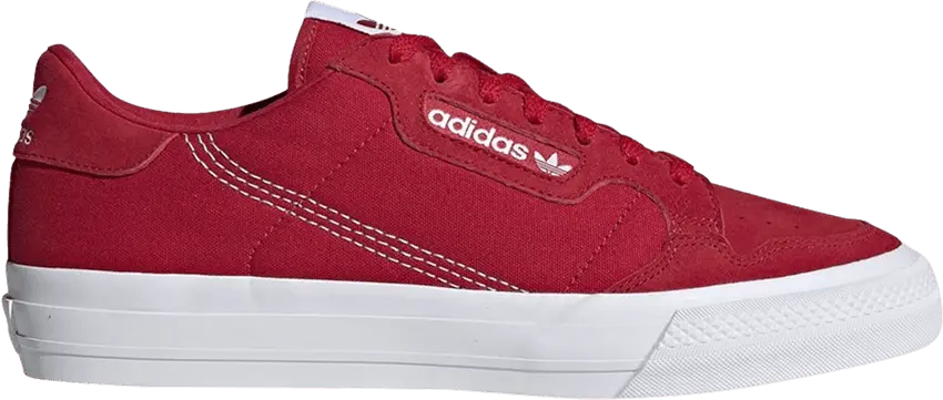  Adidas Continental Vulc &#039;Scarlet&#039;