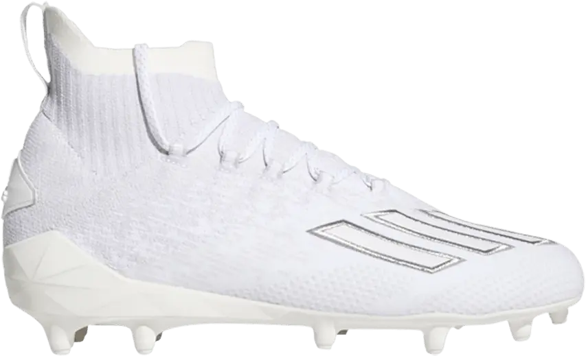  Adidas Adizero Primeknit SK Cleats &#039;White Clear Grey&#039;