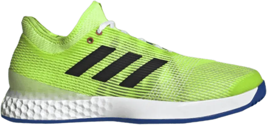  Adidas Adizero Ubersonic 3 HC &#039;Signal Green Glow Blue&#039;
