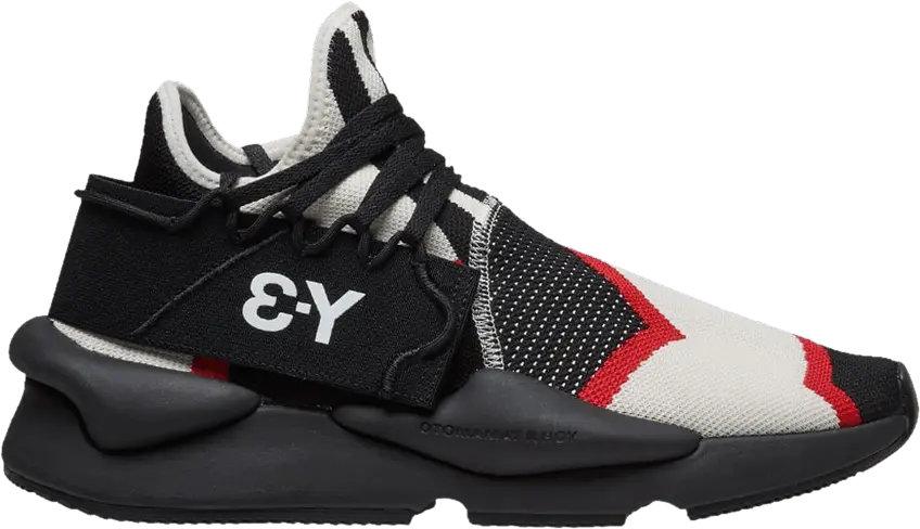  Adidas Y-3 Kaiwa &#039;Black White Red&#039;