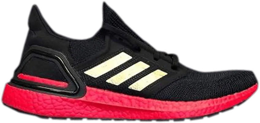  Adidas UltraBoost 20 &#039;Black Scarlet&#039; Sample
