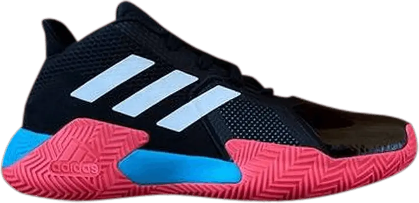  Adidas Court Vision 2 J &#039;Black Signal Pink&#039;