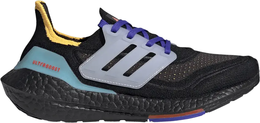 Adidas UltraBoost 21 J &#039;Black Pulse Aqua&#039;