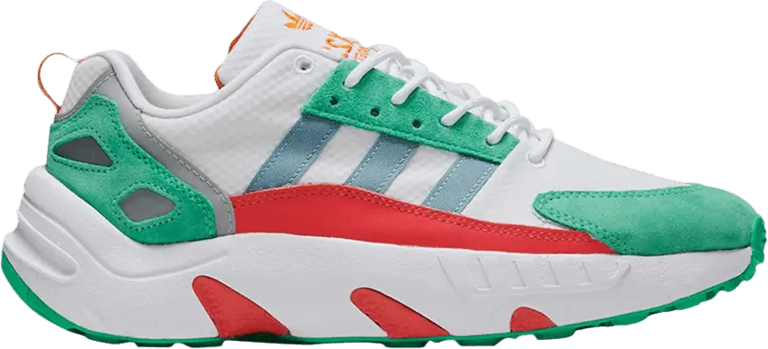  Adidas ZX 22 Boost &#039;White Hi-Res Green&#039;