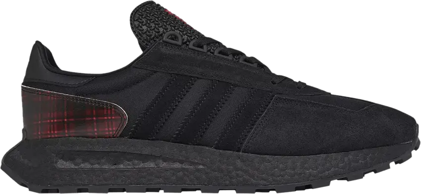  Adidas Retropy E5 &#039;Black Vivid Red Plaid&#039;