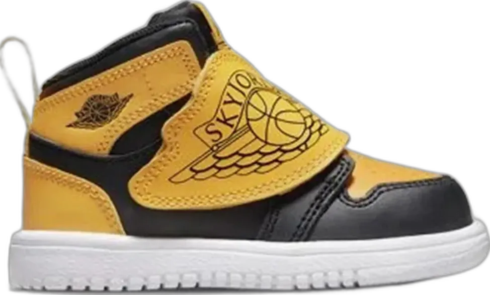 Sky Jordan 1 Black White University Gold (TD)