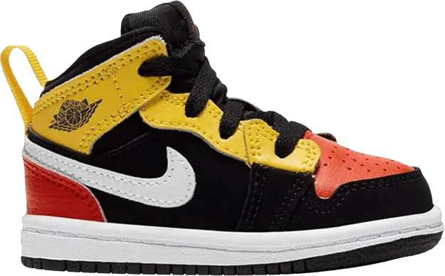  Air Jordan 1 Mid SE TD &#039;Amarillo Team Orange&#039;