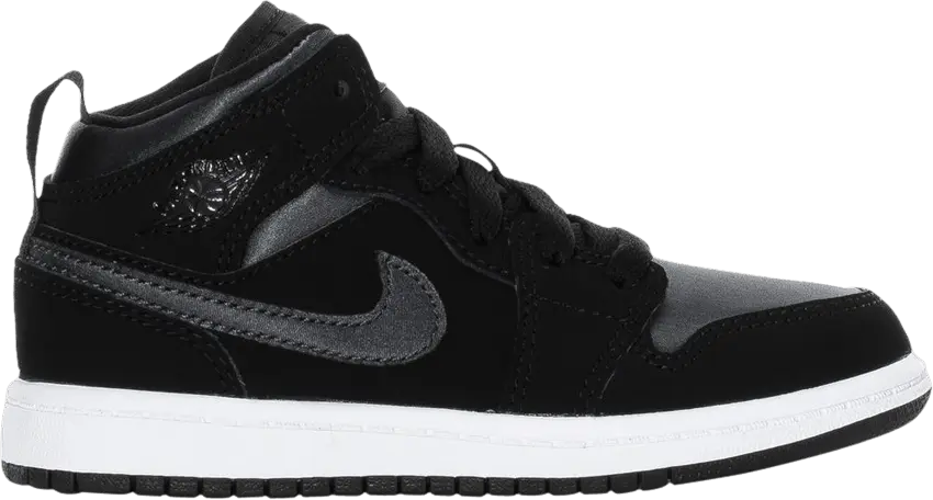  Air Jordan 1 Mid SE PS &#039;Black Anthracite&#039;